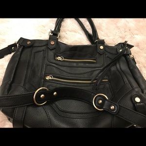 Beautiful Steve Madden Black Large Handbag